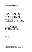 Parents Talking Television: Television in the Home (Comedia Series)