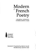 Modern French Poetry: A Bilingual Anthology Covering Seventy Years