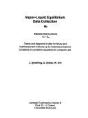 Vapor Liquid Equilibrium Data Collection (Vol 1 Pt6b)