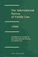 The International Survey of Family Law, 1996 (International Survey of Family Law)