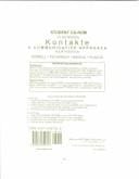 Student CD-ROM to accompany Kontakte: A Communicative Approach