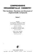 Comprehensive Organometallic Chemistry: The Synthesis, Reactions, and Structures of Organometallic Compounds