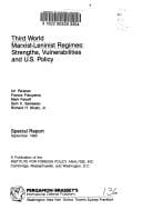 Third World Marxist-Leninist Regimes: Strengths, Vulnerabilities and U.S. Policies (Ifpa Special Reports, No 3)