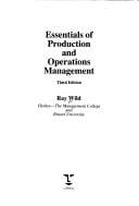 Essentials of Production and Operations Management