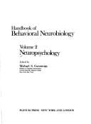 Handbook of Neuropsychology (Handbooks of Behavioral Neurobiology)