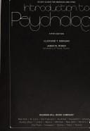 Study guide for Morgan and King Introduction to psychology,: Fifth edition