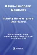 Asia-Europe Relations and Global Governance