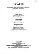 Proceedings of the 8th European Conference on Artificial Intelligence