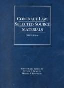 Contract Law: Selected Source Materials 2001