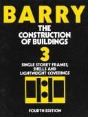 Construction of Buildings: Windows, Doors, Fires, Stairs, Finishes (Construction of Buildings)