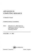 Advances in Computing Research: Computational Geometry (Advances in Computing Research)