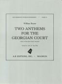 William Boyce: Two Anthems for the Georgian Court II (Recent Researches in the Music of the Baroque Era)