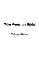 Who Wrote the Bible