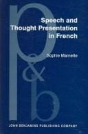 Speech And Thought Presentation In French: Concepts And Strategies (Pragmatics and Beyond New Series)