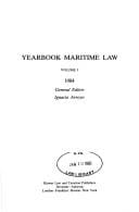 Yearbook Maritime Law