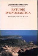 Estudis d'onomàstica