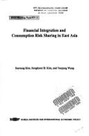 Financial integration and consumption risk sharing in East Asia