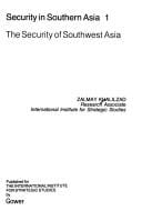 security of southwest Asia