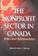 The nonprofit sector in Canada: roles and relationships