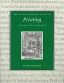 The British Library guide to printing: history and techniques