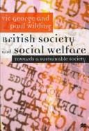 British society and social welfare: towards a sustainable society