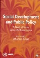 Social development and public policy: a study of some successful experiences