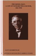 model man: a life of Edward William Bok, 1863-1930