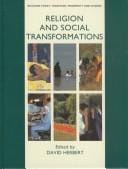 Religion and Social Transformations (Religion Today, V. 2)