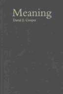Meaning (Central Problems of Philosophy)