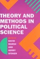 Theory and methods in political science