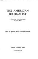 American journalist: a portrait of U.S. news people and their work