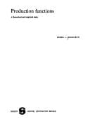 Production functions: a theoretical and empirical study