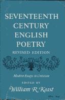 Seventeenth-century English poetry: modern essays in criticism