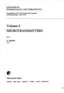 Neurotransmitters: Proceedings of the 7th International Congress of Pharmacology, Paris 1978 (Advances in Pharmacology and Therapeutics)