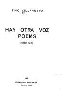 Hay otra voz: poems (1968-1971)