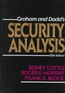 Graham and Dodd's security analysis.