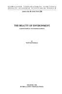 beauty of environment: a general model for environmental aesthetics