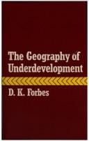 geography of underdevelopment: a critical survey