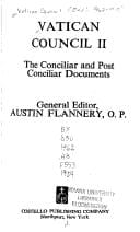 Vatican Council II: The Conciliar and Post Conciliar Documents (Vatican Council II)