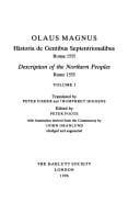 Historia De Gentibus Septentrionalibus Romae 1555 = Description of the Northern Peoples Rome 1555: Rome 1555 (Hakluyt Society. Second Series, N0 182)
