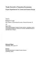 Trade growth in transition economies: export impediments for Central and Eastern Europe