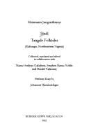 Sị́ndị: Tangale folktales (Kaltungo, Northeastern Nigeria)