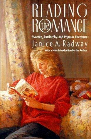 Reading the romance: women, patriarchy, and popular literature