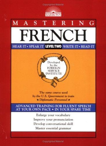 Mastering French, Level 2: Book Only (Mastering Series: Level 2)