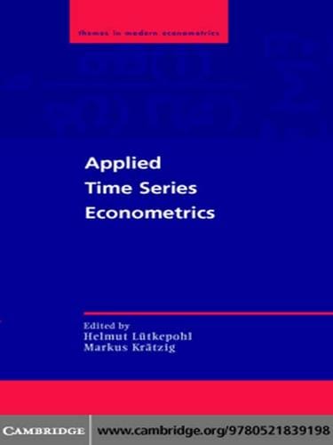 Applied Time Series Econometrics