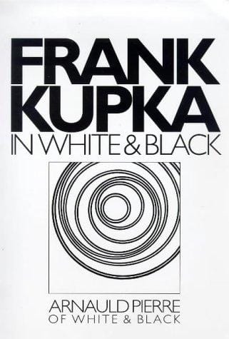 Frank Kupka In white and black.