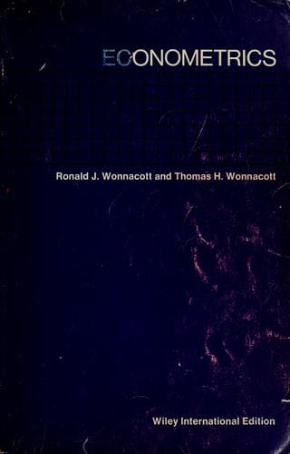 Econometrics.