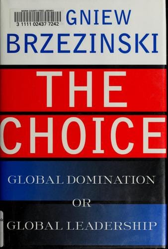The  choice: global domination or global leadership