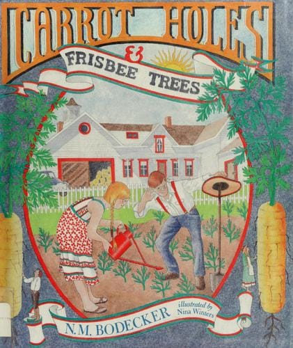 Carrot holes and frisbee trees