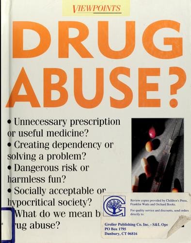 Drug abuse?